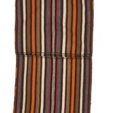 Vintage bath mat - Striped kilim