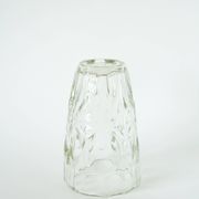 grand vase en verre moulé, Art Déco, 1930 - 20 X 14 cm