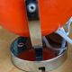 Vintage orange Eye Ball lamp
