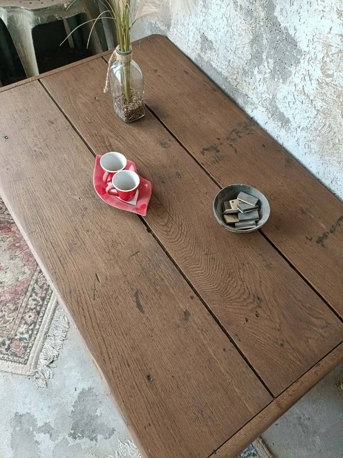 Table basse de ferme