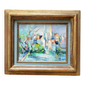 Huile sur toile Post-Impressionniste par Iris Raquin