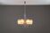 Angelo Gaetano Sciolari chandelier with six misty glass shades