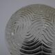 Plafonnier en verre moulé