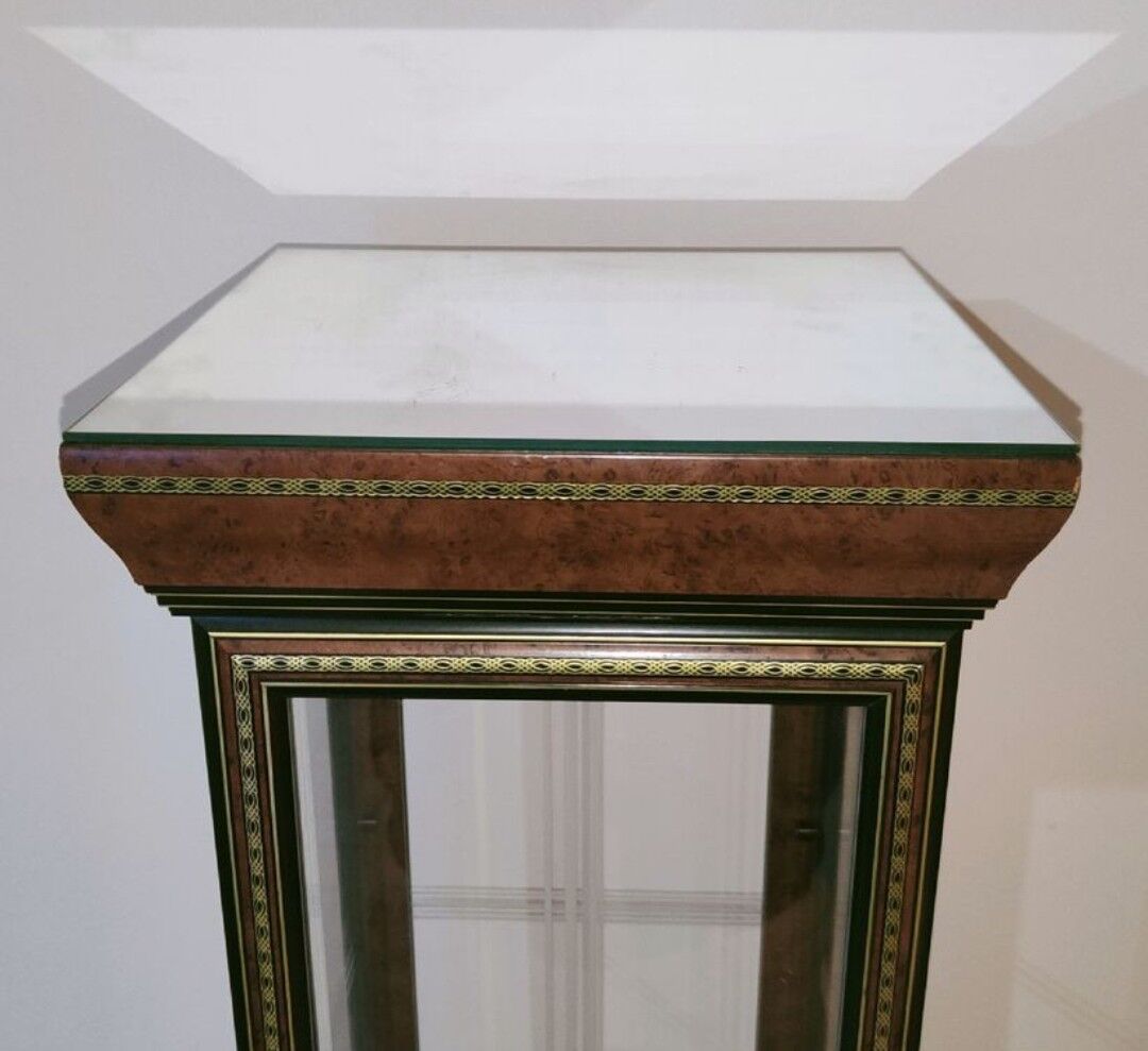 Wooden showcase 1970/80