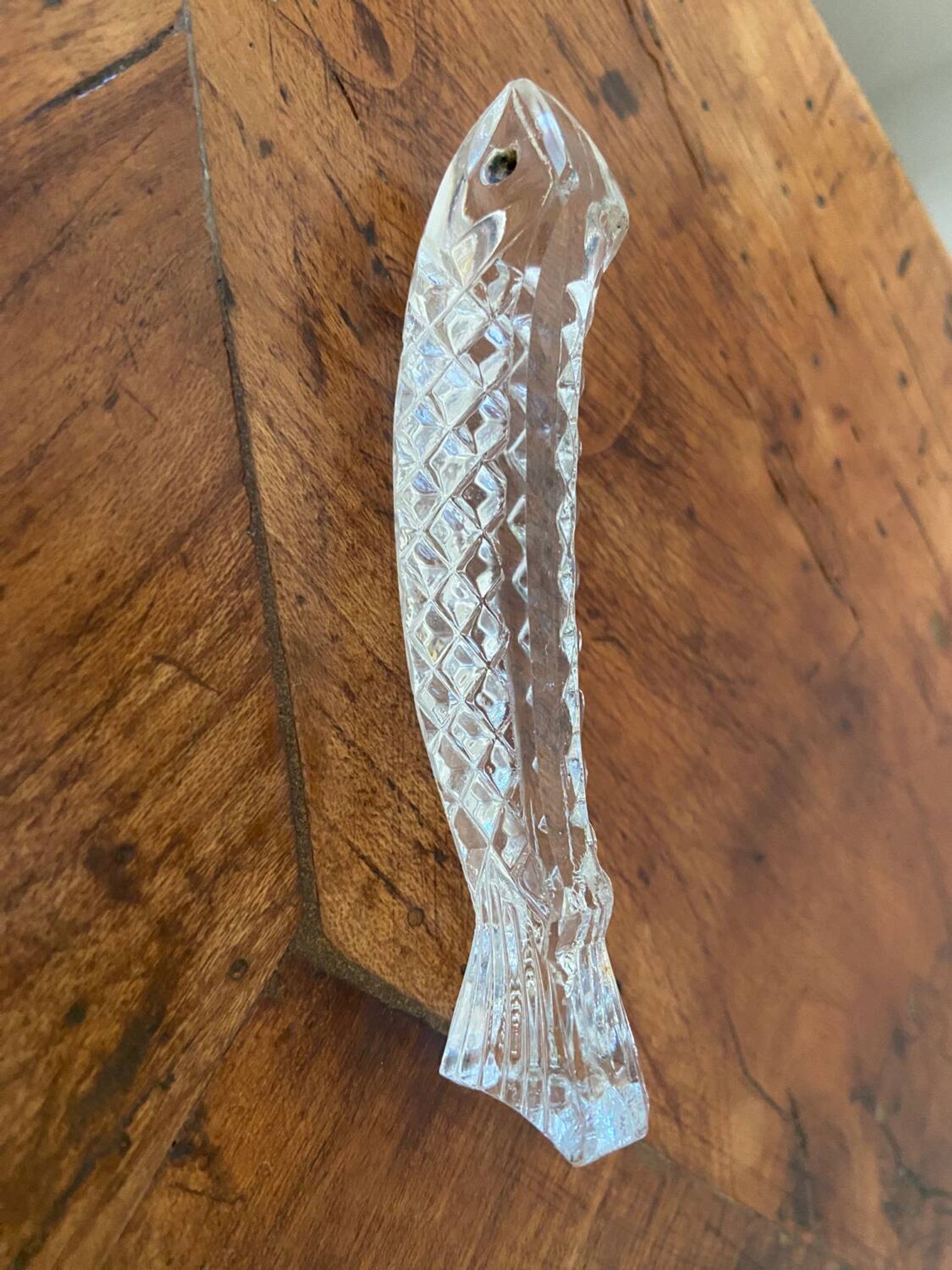 Poisson cristal taillé
