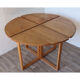 Vintage ash dining table 1980