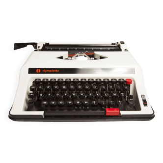 Machine a écrire olympiette de luxe marque olympia 1970