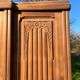 Armoire art déco en bois exotique