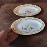 Set of 2 Lamandinoise butter dishes