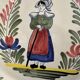 Quimper decorative plate