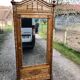 Armoire parisienne imitation bambou  1950