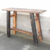 Old wooden console