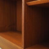 Teak bookcase, Danish design, 1970s, manufactured by Hundevad