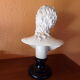 Girl bust in resin