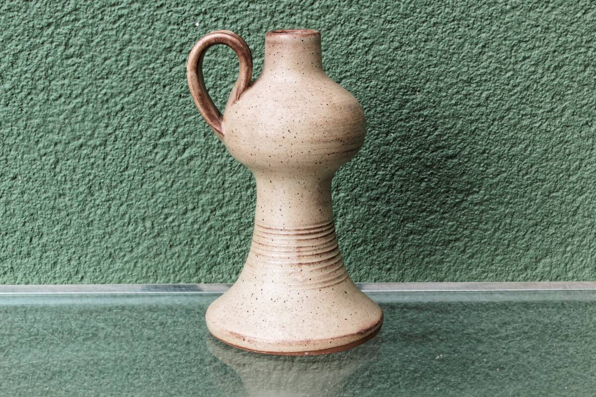 Vase soliflore en terre cuite vernissée, Vallauris