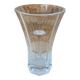 Antique Crystal D'Arques Vase With Diamond Made In France Vintage