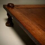 Monumental 19th Century Wabi Sabi Daybed in Tropical Hardwood