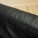 Black leather sofa, Italian design, 1960s, made in Italy