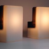 Pair of 1970s design wall lights