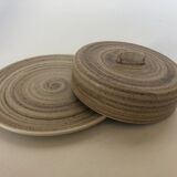 Dish with Bell in speckled sandstone
