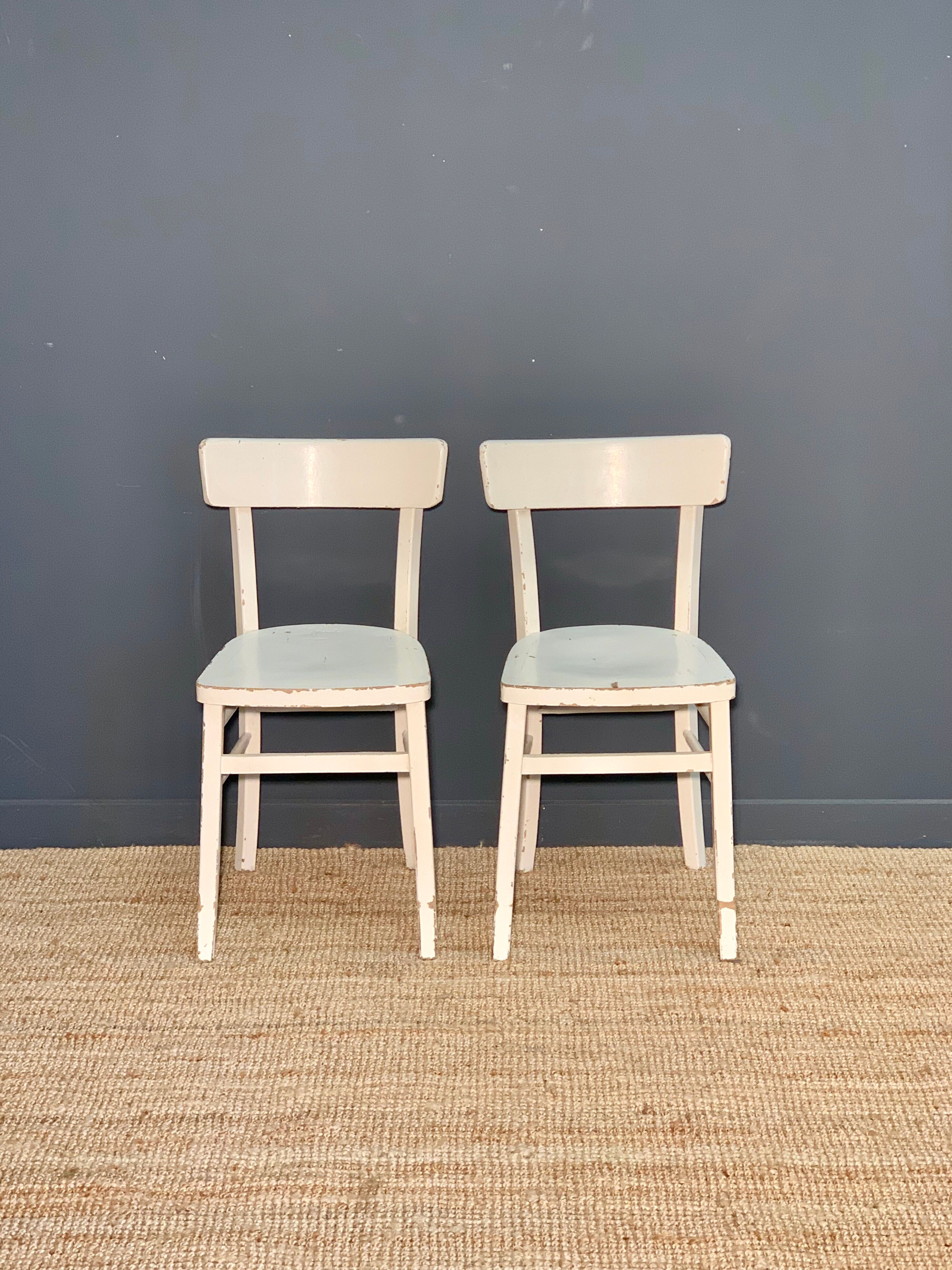 Pair of bistro chairs