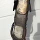 Former pair of Ramy wooden skis - vintage mountain chalet deco sticks