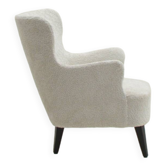 Fauteuil à oreilles par Theo Ruth pour Artifort, Pays-Bas, années 1950.