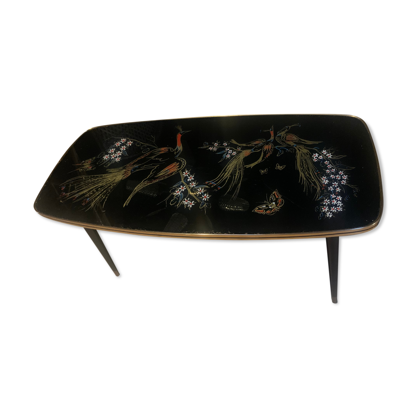 Coffee table compass legs