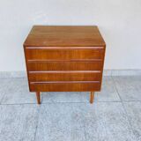 Scandinavian teak chest of drawers