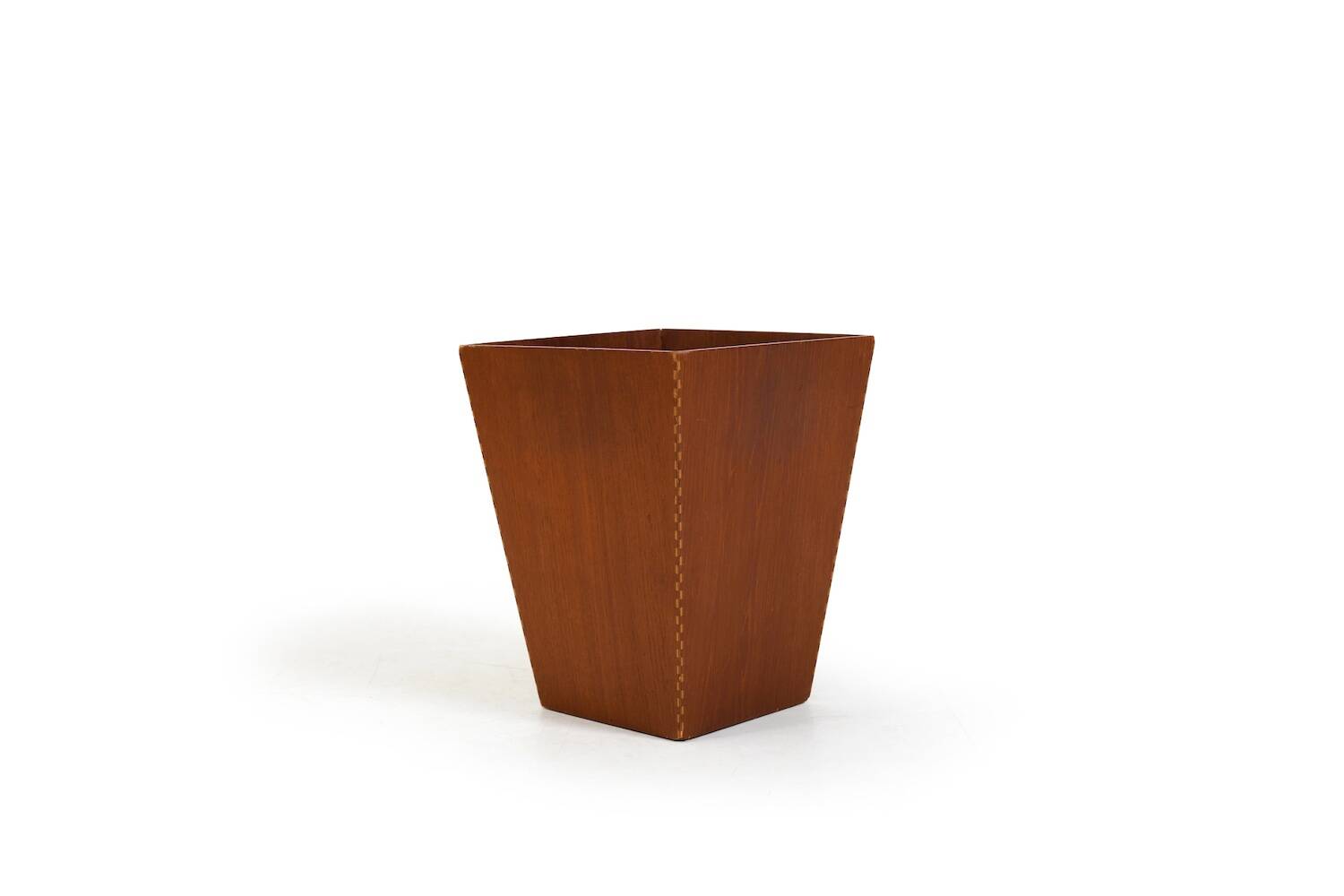Danish Waste Paper Basket in Teak 1950s