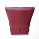 Montis / Gerard van den Berg / 1990s / Bordeaux red leather