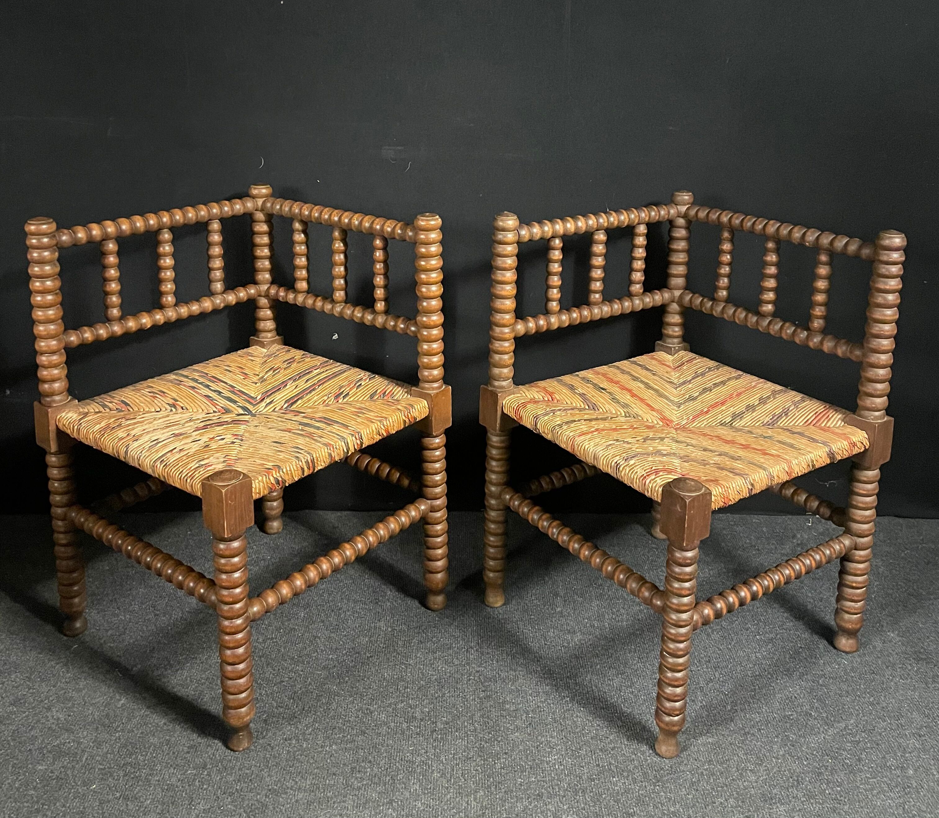 Paire de chaises coin de feu