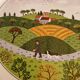 VILLEROY & BOCH Laplau dish, Naïf design - diameter 27 cm