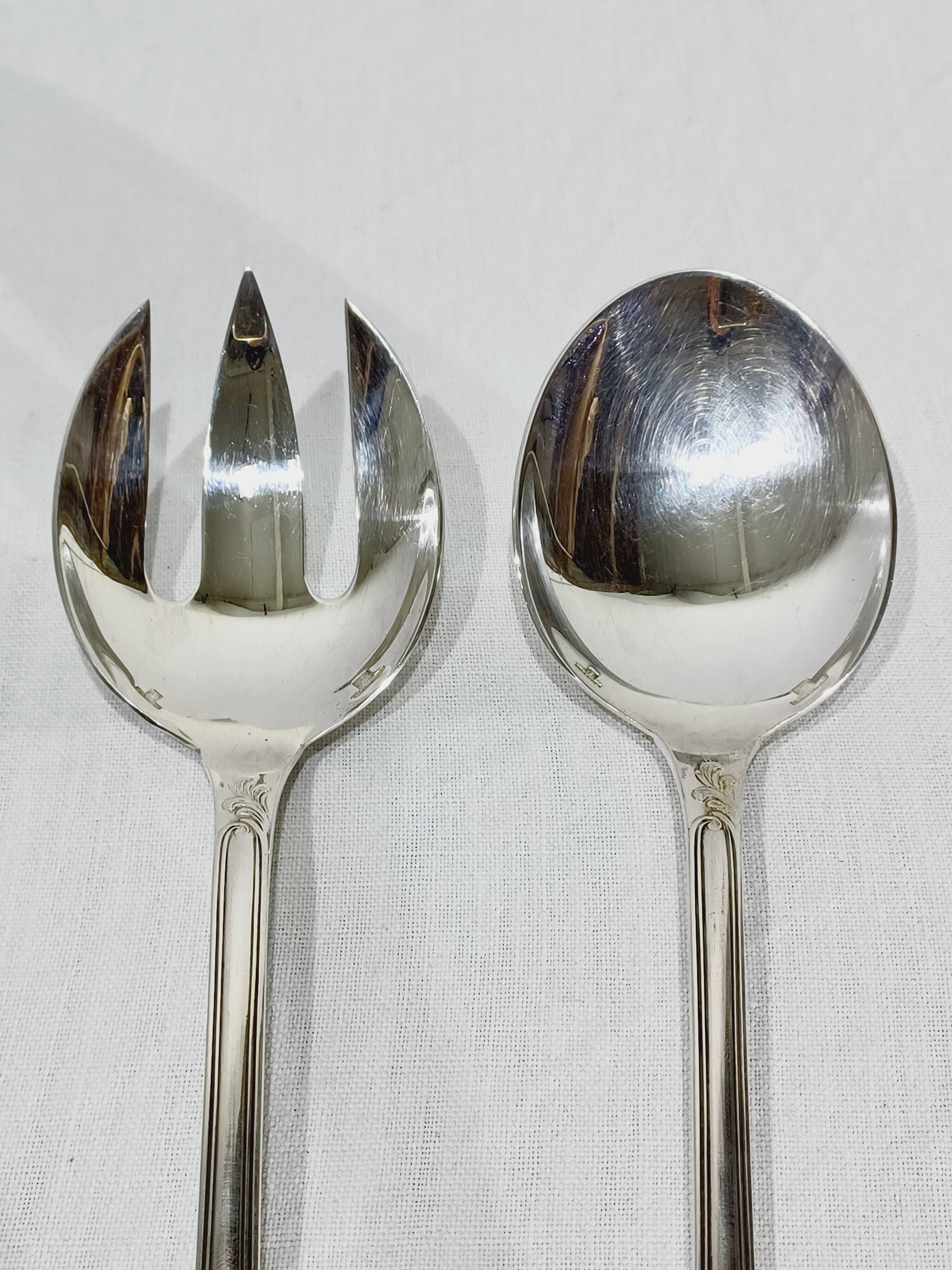 Christofle – Marly model salad cutlery