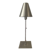 Lampe design en aluminium brossé