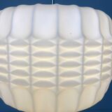 Hanging lamp opaline origami 1950