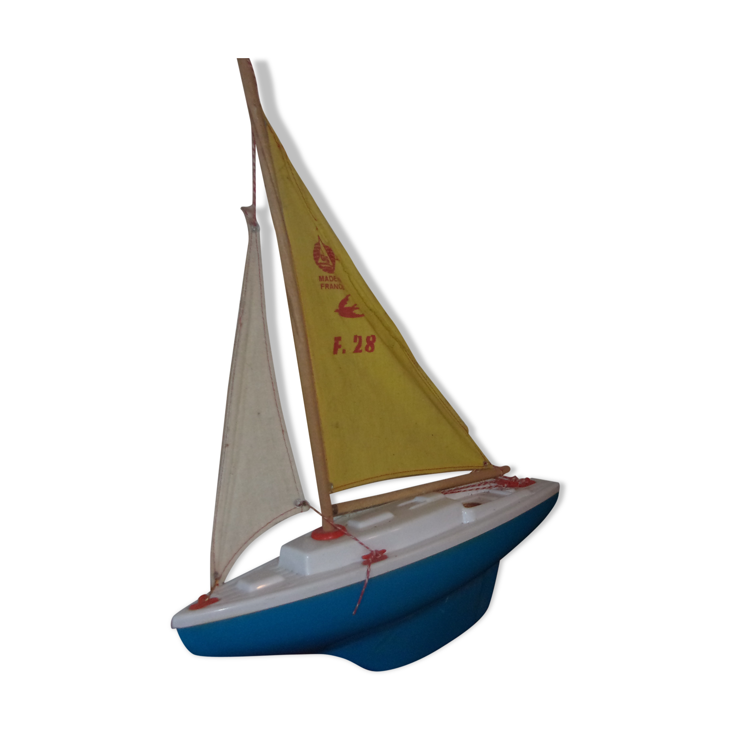 Navigable sailboat toy gs 1960