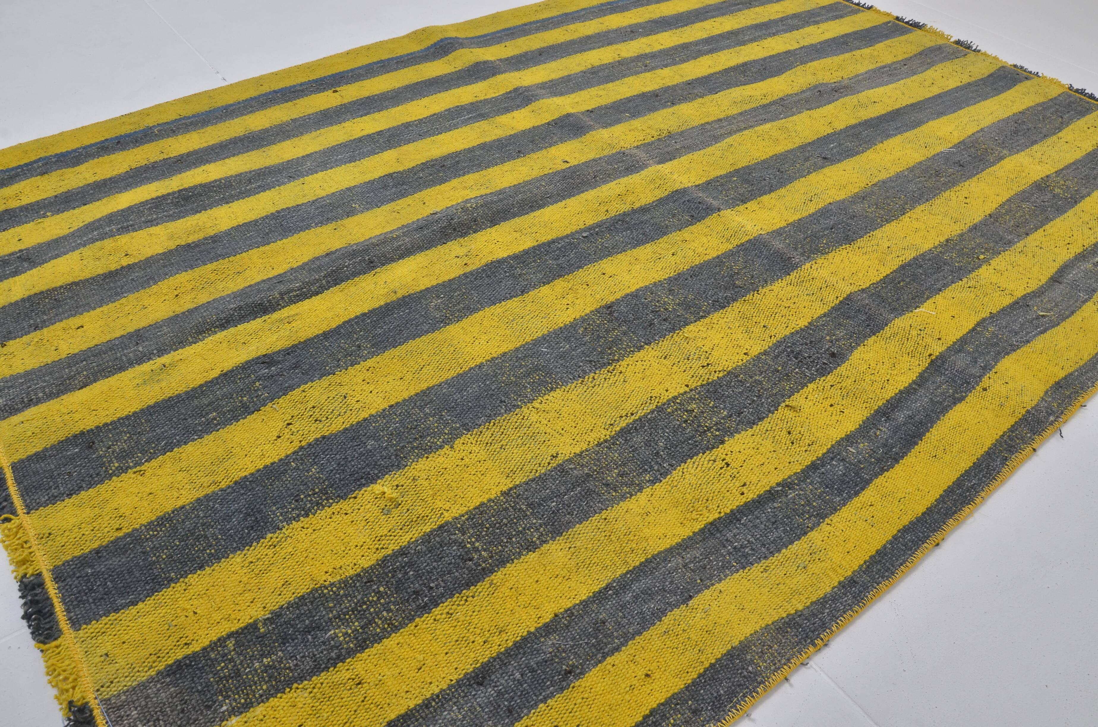 Stripe Anatolian Turkish Kilim Rug sku 3973