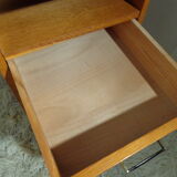 Vintage desk shape bean feet compass year 60