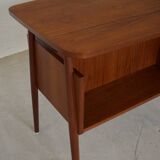 Teak Desk By Gunnar Nielsen For Tibergaard, 1960s.