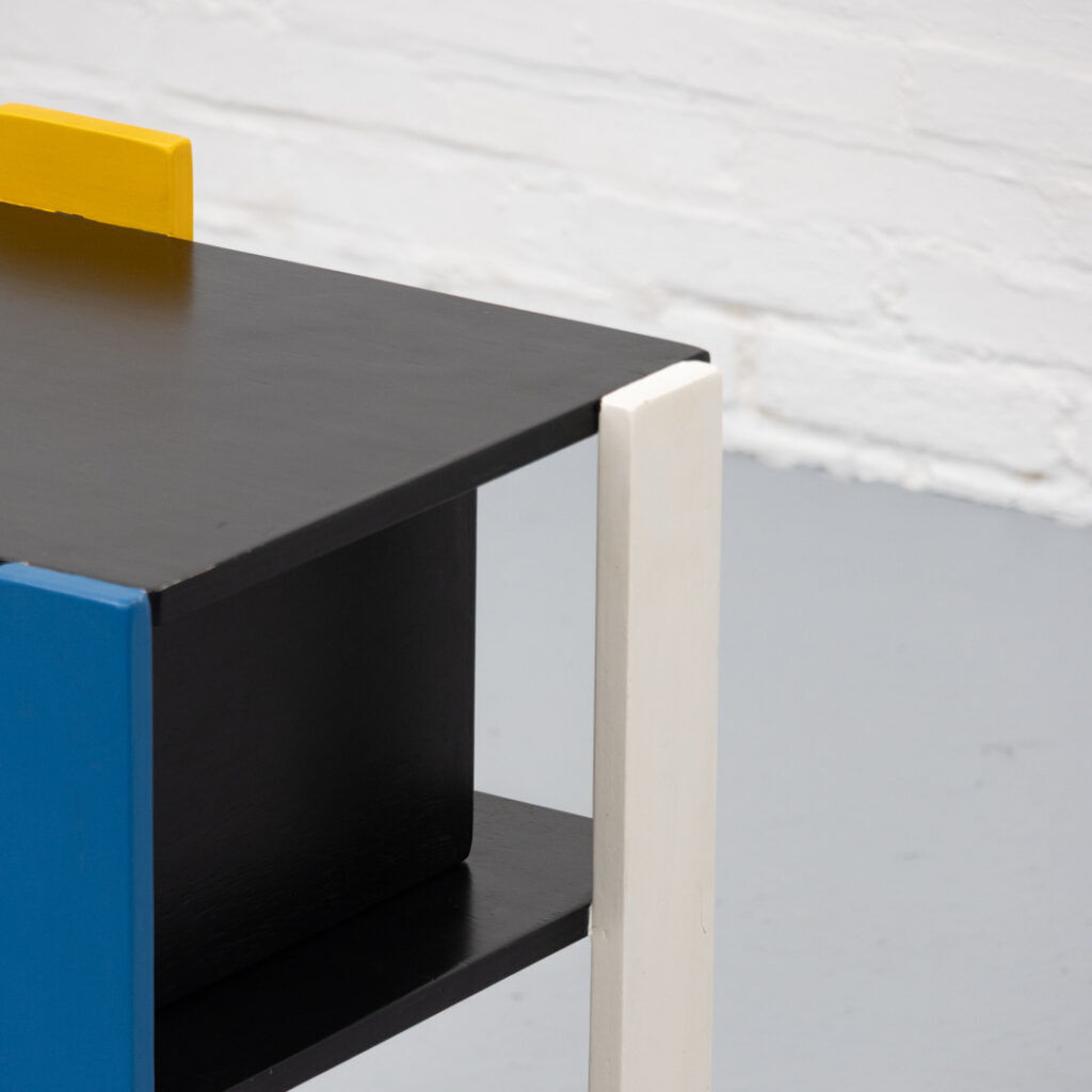 Rietveld style side table 1980s