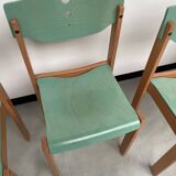 6 community chairs from the 80s