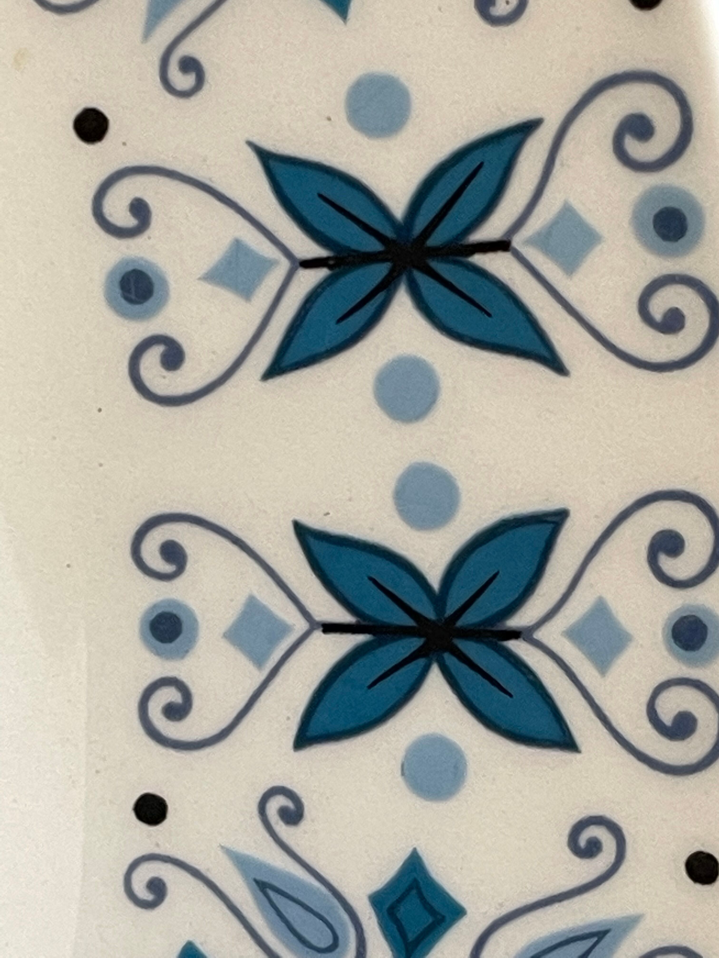 5 Old Flat Plates Vintage Johnson Brothers Iron
