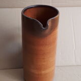Speckled stoneware pitcher