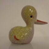 Austrian Ceramic Duck Pen Holder by Walter Bosse, 1950s