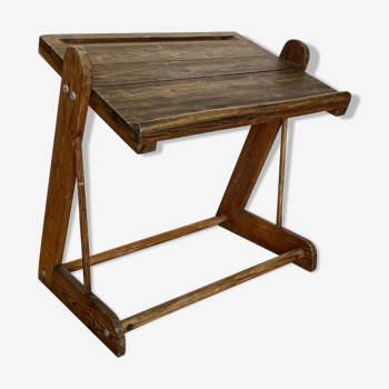 School desk wooden desk