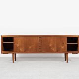 Midcentury Danish sideboard in teak by HW Klein for Bramin 1960s - with the 3 stripes