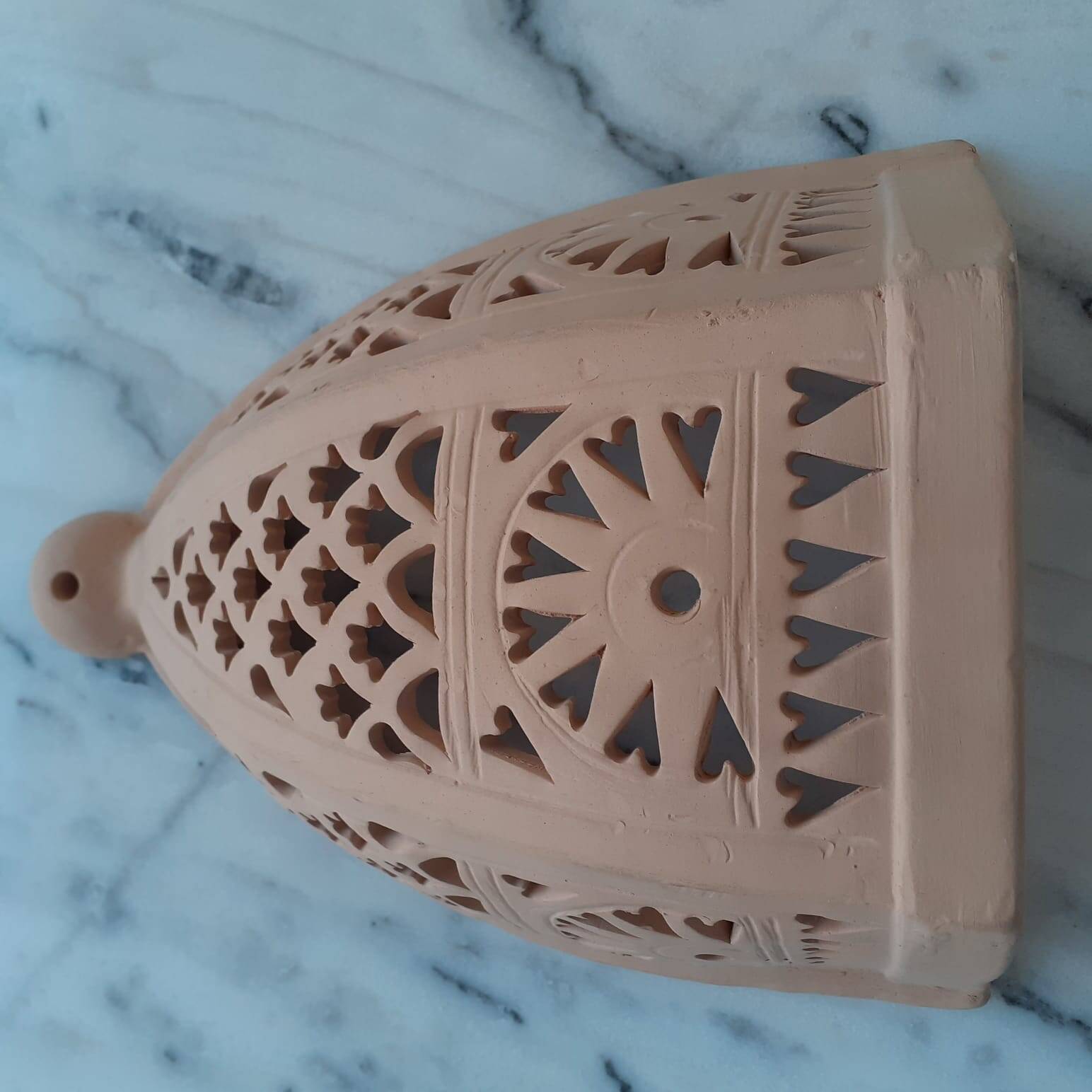 Guellala terracotta wall light
