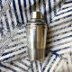 Antique shaker in silver metal hallmarked Art Deco style
