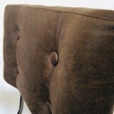 Brown Czech Tubular Chair from Belet, 1970s